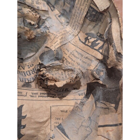 1920's/30's Paper Mache Folk Art Parade Theater Carnival Mask - Picture 8 of 10